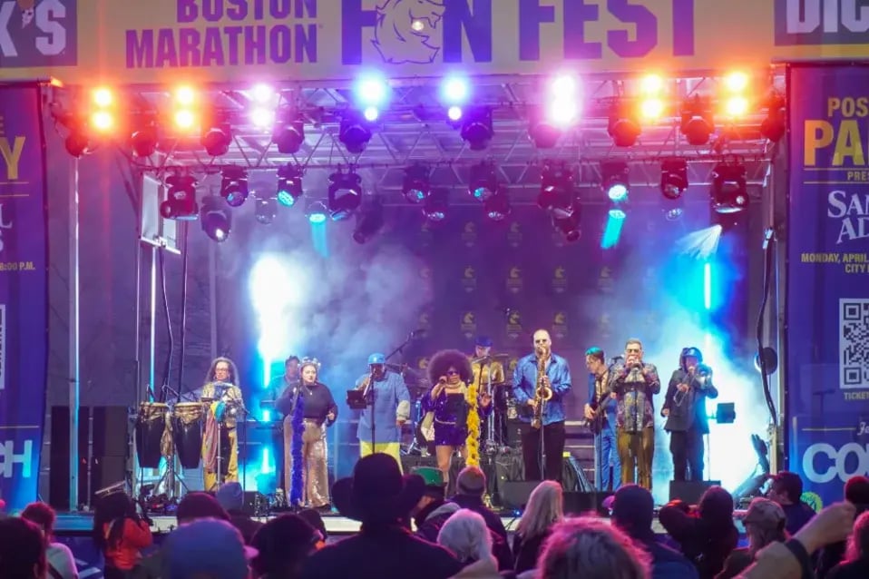 Boston+Marathon+fan+Fest+Stage+Event+Lighting