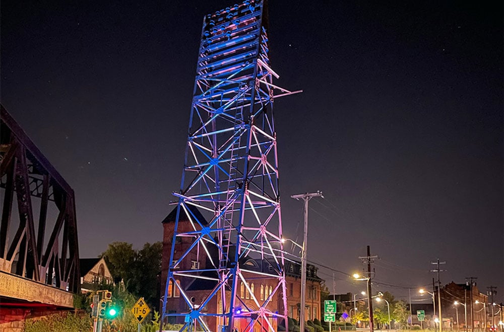Canal+Street+Towers+Holyoke+MA+Architectural+Lighting