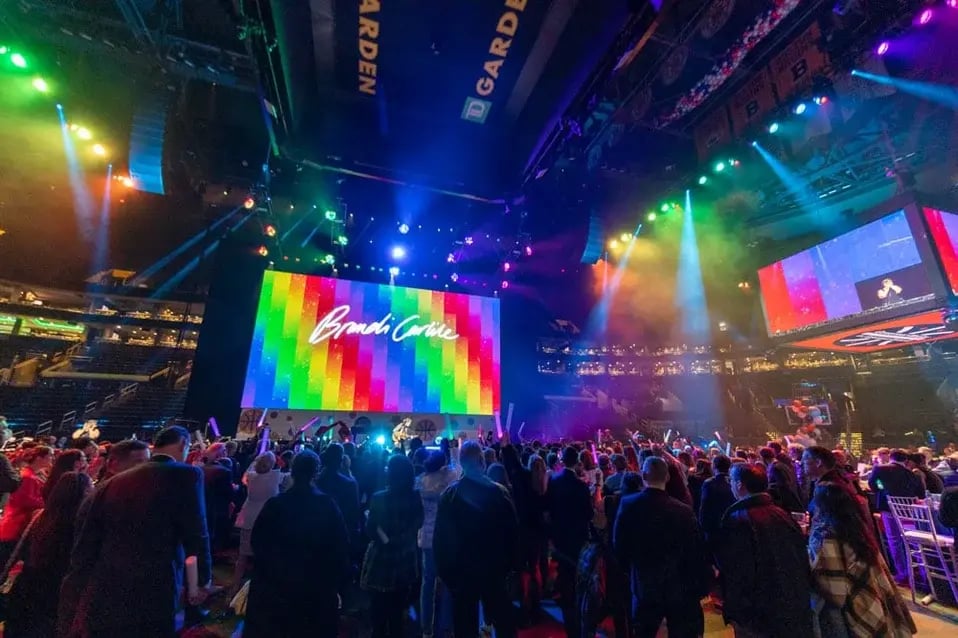 Healey+Inaugural+Party+At+TD+Garden+Event+Stadium+Lighting