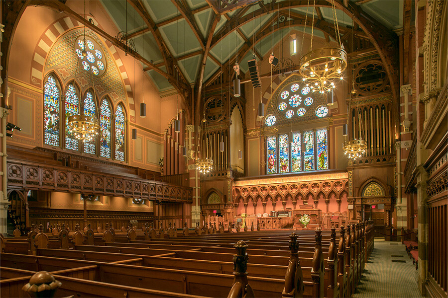 Old+South+Church+Architectural+Lighting