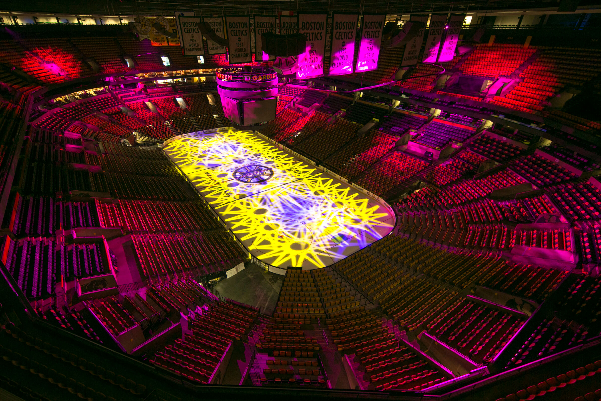 TD Garden Port Lighting Partner Architectural Lighting Design and Installation